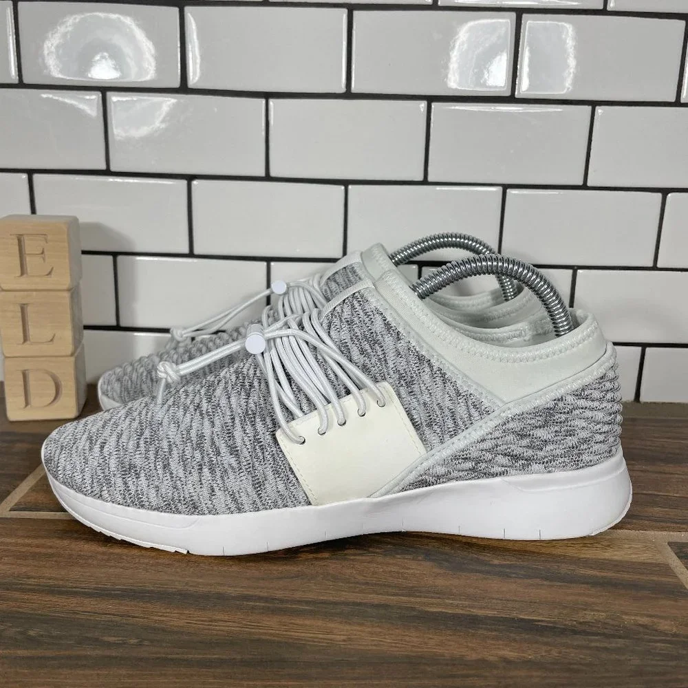 Fitflop Artknit Angeline Womens Sz 8 Shoes Multicolor Stretch Knit Sneakers NEW